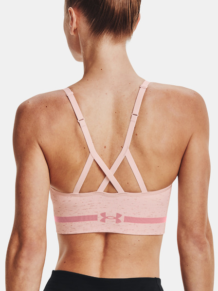 Under Armour Sutien damă Under Armour UA Seamless Low Long Htr Bra