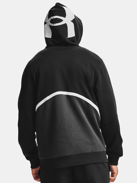 Under Armour Hanorac pentru bărbați Under Armour Rival Fleece AMP FZ HD