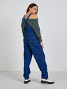 Lee Bib Lee Mom Denim albastru pentru femei Lackline