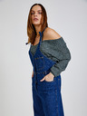 Lee Bib Lee Mom Denim albastru pentru femei Lackline