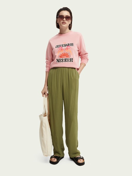 Scotch & Soda Hanorac Scotch & Soda roz pentru femei