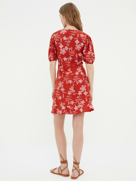 Trendyol Brick Rochie scurtă cu flori pentru femei Trendyol