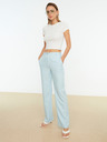 Trendyol Pantaloni albastru deschis Trendyol