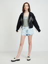 Diesel Pantaloni scurți din denim pentru femei Diesel Joys albastru deschis