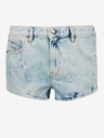 Diesel Pantaloni scurți din denim pentru femei Diesel Joys albastru deschis