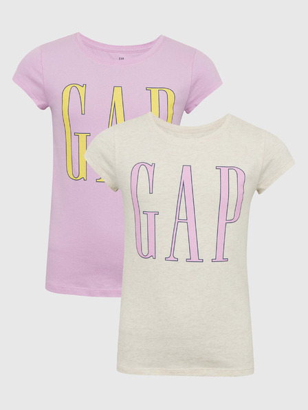 GAP Tricouri cu logo pentru copii 2 bucăți GAP
