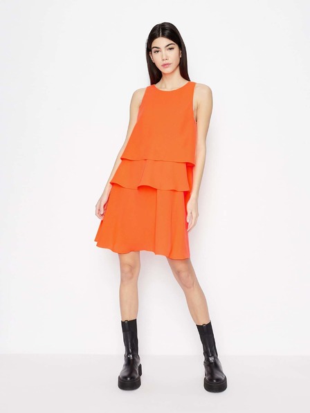 Armani Exchange Rochie portocalie Armani Exchange