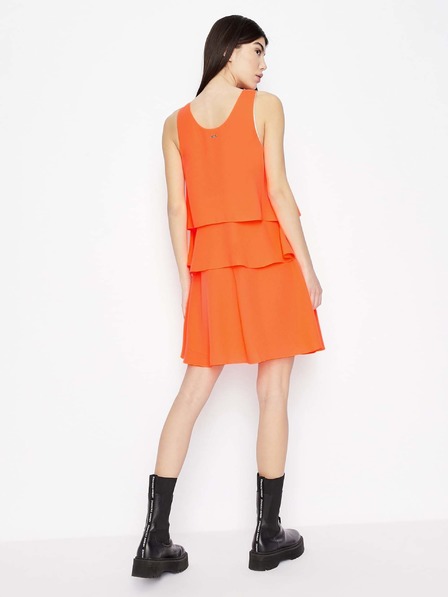 Armani Exchange Rochie portocalie Armani Exchange