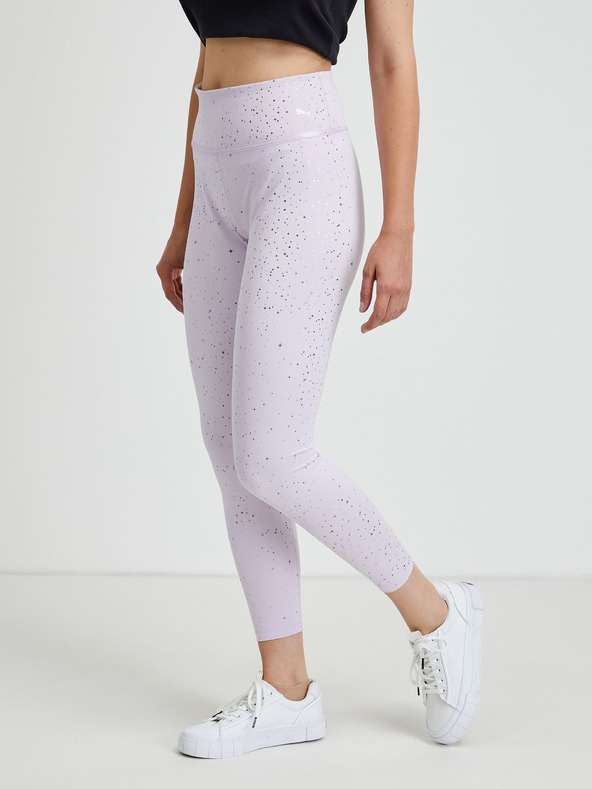 Puma Jambiere sport cu model pentru femei Puma mov deschis