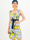 Blutsgeschwister Rochie cu model galben și alb Blutsgeschwister