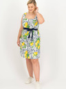 Blutsgeschwister Rochie cu model galben și alb Blutsgeschwister