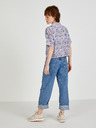Vans Tricou cu model pentru femei albastru și roz VANS Retro Floral