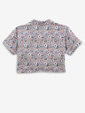 Vans Tricou cu model pentru femei albastru și roz VANS Retro Floral