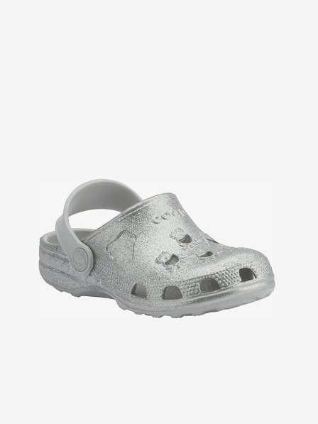 COQUI Papuci pentru fete Coqui Little Frog gri