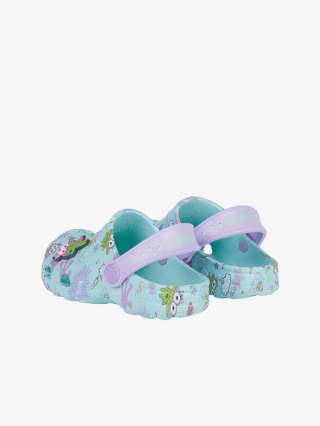 COQUI Mint Baby Patterned Papuci Coqui Little Frog