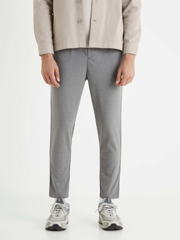 Celio Pantaloni scurți gri pentru bărbați cu Celio 24H Botape
