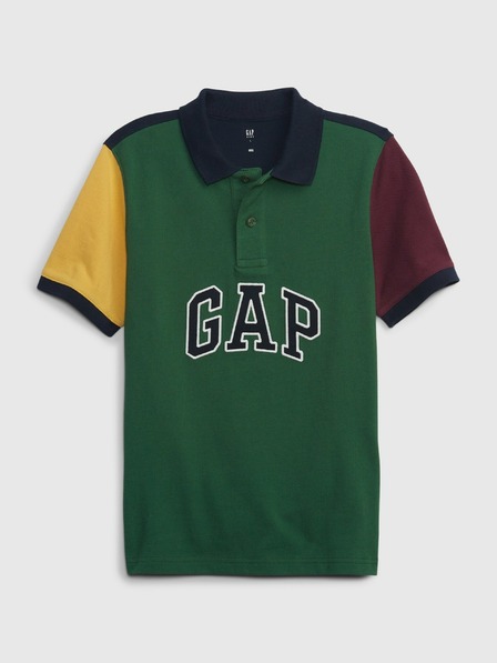 GAP Tricou polo cu logo pentru copii GAP
