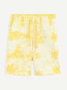 Celio Pantaloni scurți galbeni batik Celio Botache