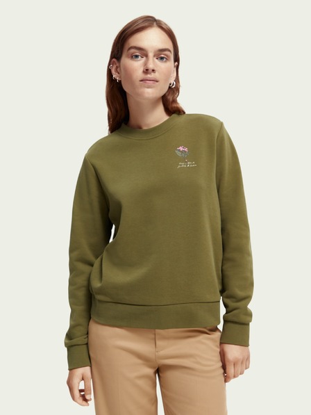 Scotch & Soda Hanorac kaki pentru femei Scotch & Soda