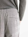 Celio Pantaloni bărbătești croiți în carouri gri Celio 24H Avocheck