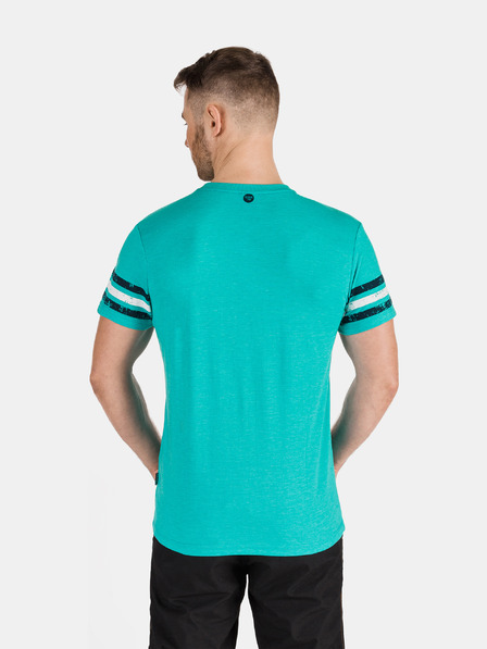 Sam 73 Tricou bărbătesc cu imprimeu turcoaz SAM 73