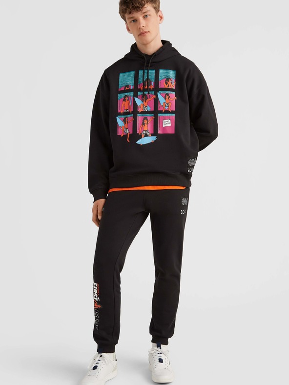 O'Neill Hanorac O'Neill Progressive Hoodie negru pentru bărbați