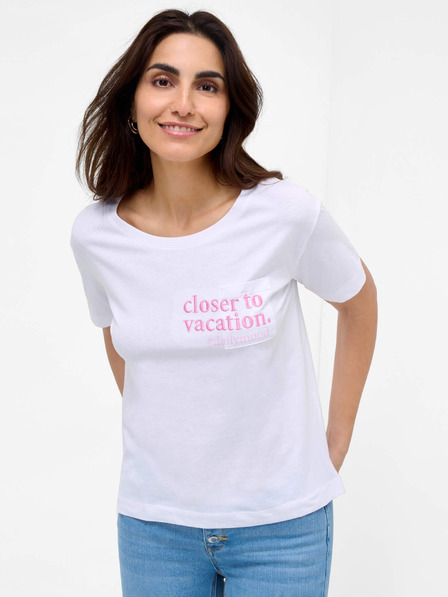Orsay Tricou alb ORSAY