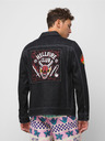 Vans Jachetă din denim unisex neagră VANS Hellfire Club