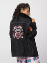 Vans Jachetă din denim unisex neagră VANS Hellfire Club