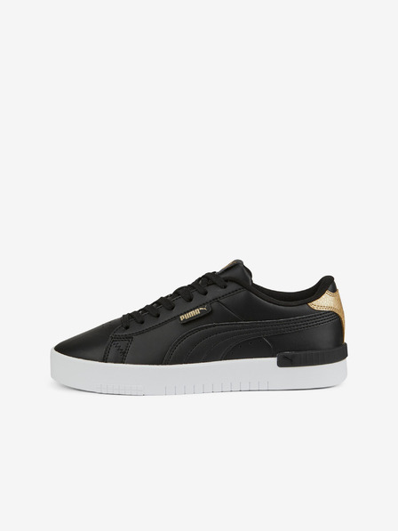 Puma Adidași negri din piele pentru femei Puma Jada Distressed