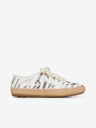 EMU Australia Formatori alb pentru femei Emu Australia Agonis Zebra White
