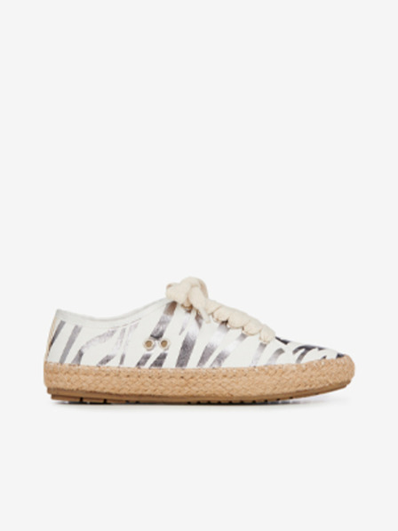 EMU Australia Formatori alb pentru femei Emu Australia Agonis Zebra White
