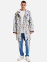 Desigual Parka cu model Desigual Fele gri deschis pentru bărbați, cu căptușeală detașabilă