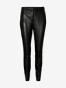 Noisy May Pantaloni skinny fit din piele neagră Noisy May Elly