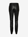 Noisy May Pantaloni skinny fit din piele neagră Noisy May Elly