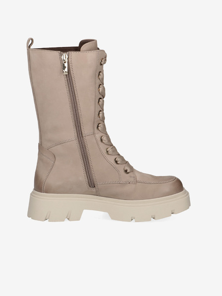 Caprice Cizme izolate din piele Caprice, bej, pentru femei