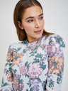 Orsay Bluză de damă cu model floral gri deschis ORSAY