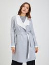 Orsay Cardigan de damă gri deschis cu cordon ORSAY
