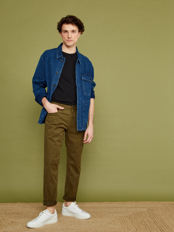ZOOT.lab Pantaloni kaki slim fit pentru bărbați ZOOT.lab Emanuel