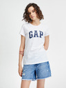 GAP Tricouri din bumbac cu logo 2 bucăți GAP