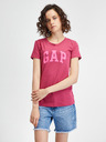 GAP Tricouri din bumbac cu logo 2 bucăți GAP