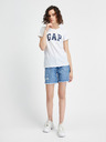 GAP Tricouri din bumbac cu logo 2 bucăți GAP