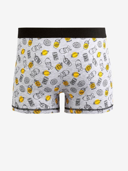 Celio Pantaloni scurți cu model gri deschis pentru bărbați Celio The Simpsons