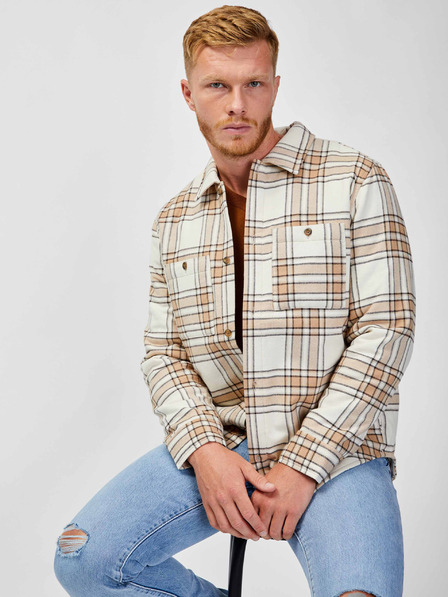 GAP Jachetă din flanelă tip cămașă GAP
