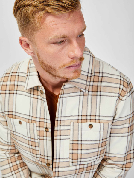 GAP Jachetă din flanelă tip cămașă GAP