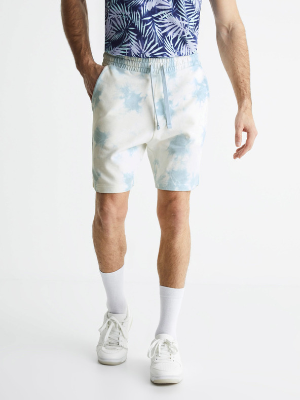 Celio Pantaloni scurți albastru batik Celio Botache