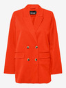 Pieces Blazer supradimensionat portocaliu pentru femei Pieces Thelma