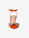 Steve Madden Pompe portocalii din satin pentru femei Steve Madden