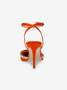 Steve Madden Pompe portocalii din satin pentru femei Steve Madden