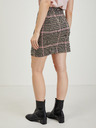 Orsay Fustă cu model roz și negru ORSAY